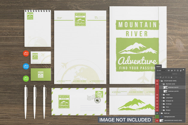 Branding Identity Set Mockup Psd