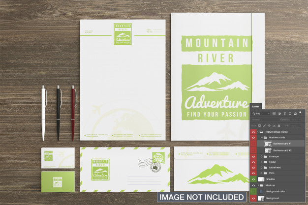 Branding Identity Set Mockup Psd