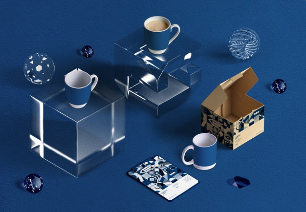 Branding Mockup Color Of The Year 2020 Psd