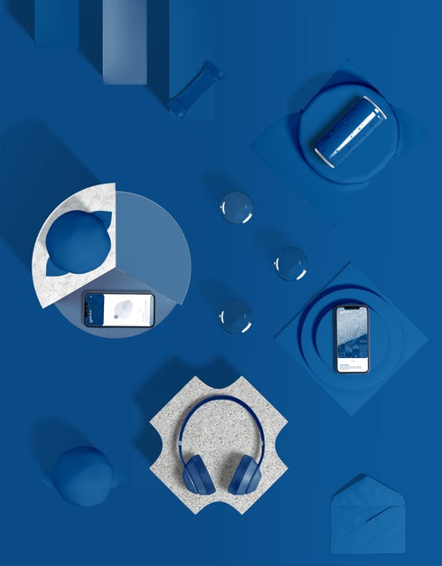 Branding Mockup Color Of The Year 2020 Psd