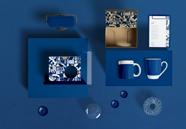 Branding Mockup Color Of The Year 2020 Psd