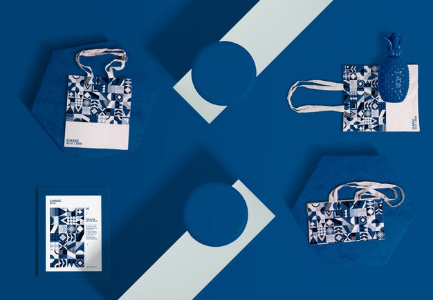 Branding Mockup Color Of The Year 2020 Psd