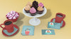 Branding Mockup With Cupcakes Psd