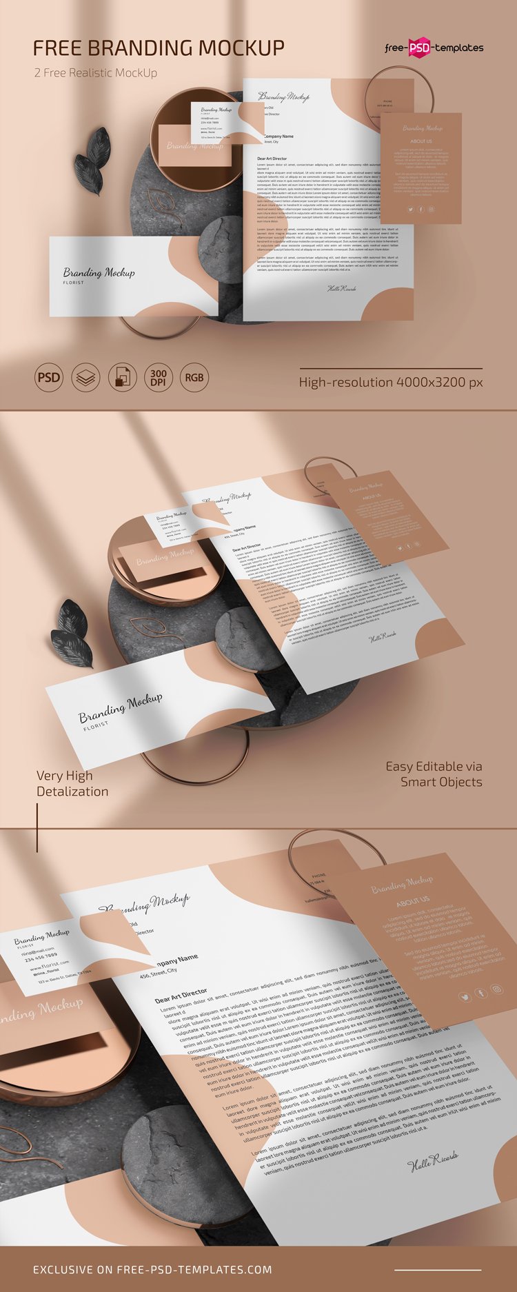 Branding Mockups In Psd