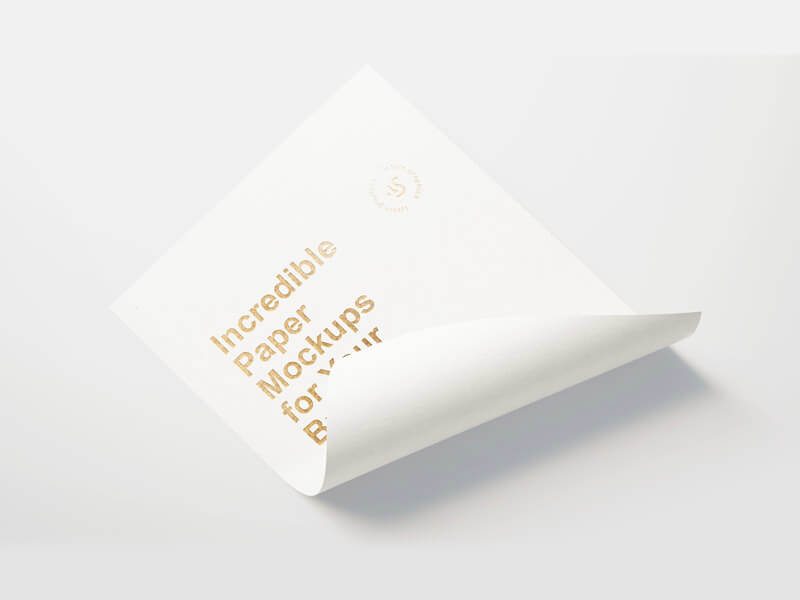 Branding Paper Mockup [Psd]