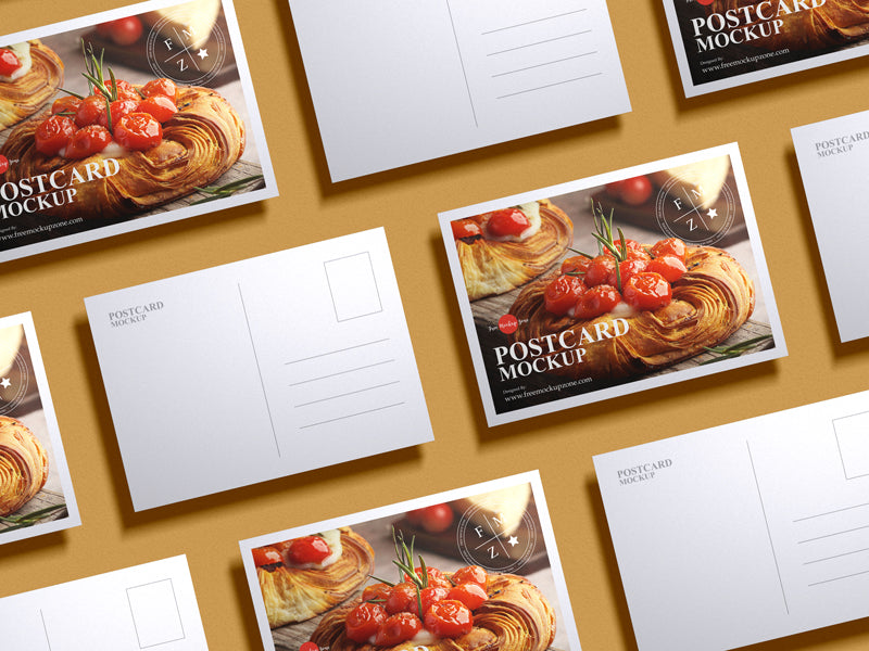 Branding Postcard Mockup