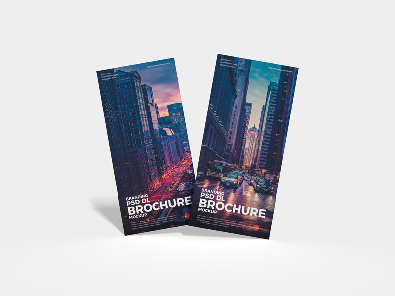 Branding Psd Dl Brochure Mockup