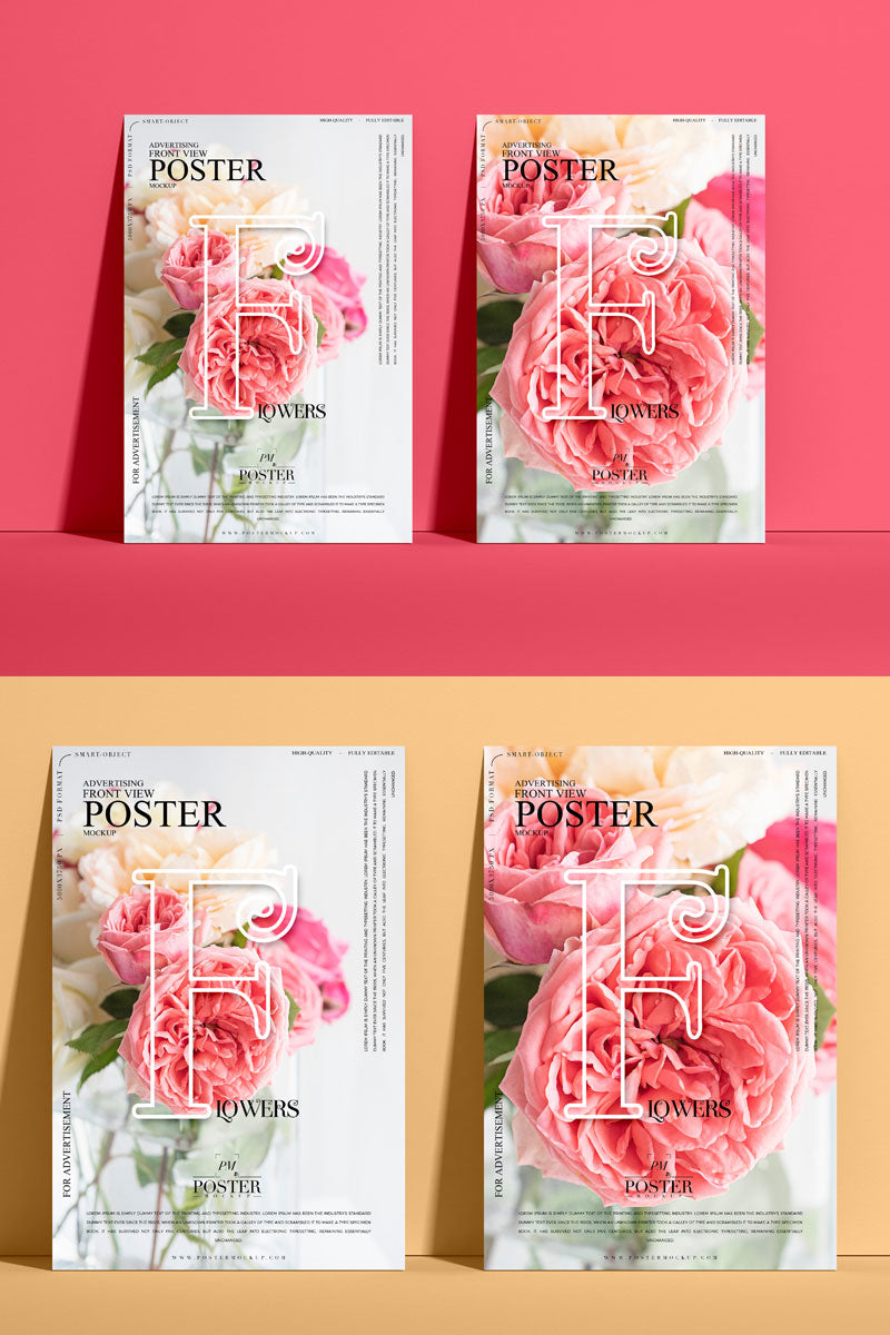 Branding Psd Poster Mockup