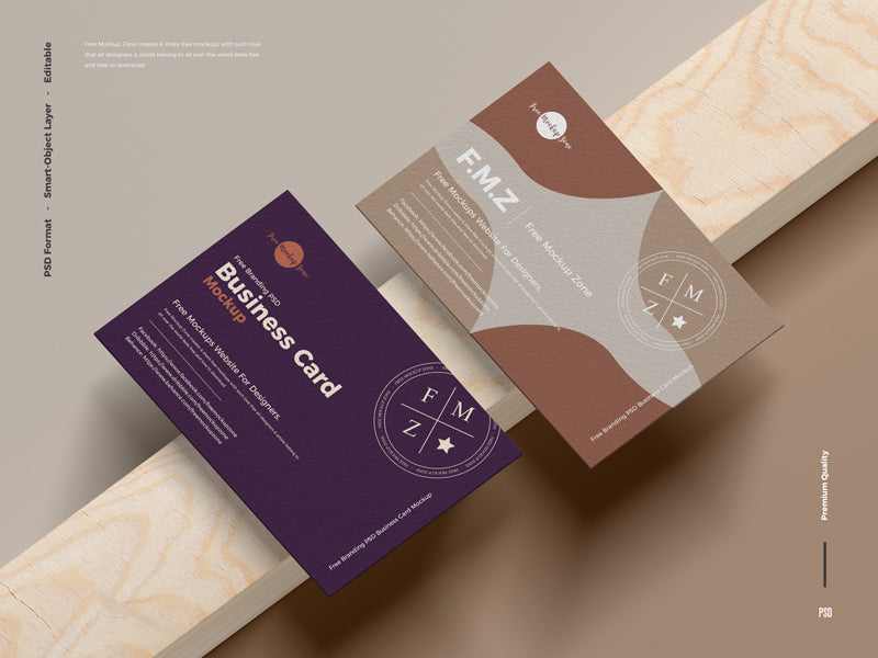 Branding Psd Uk Size Business Card Mockup