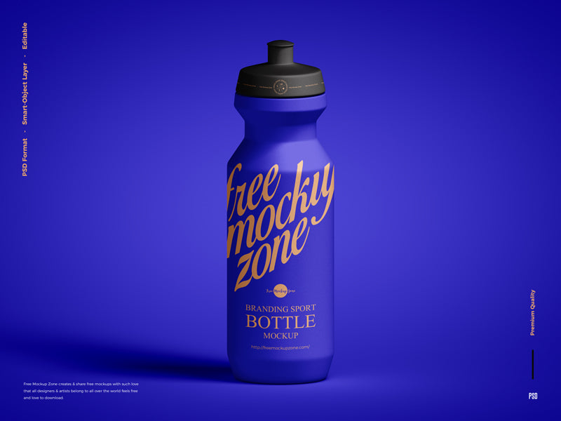 Branding Sport Bottle Mockup