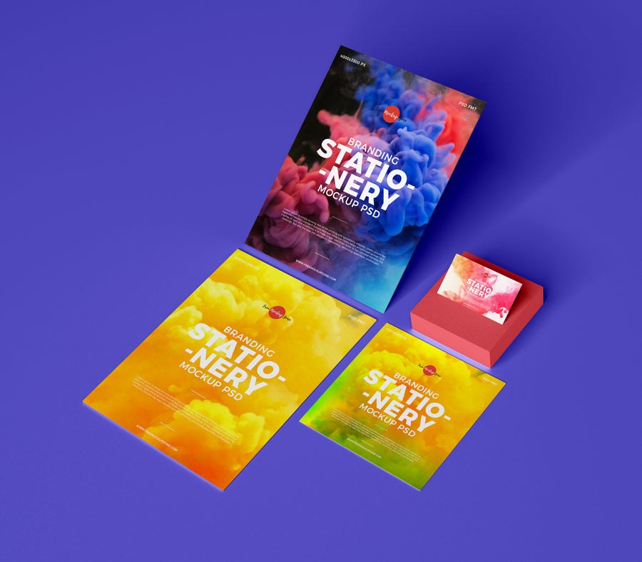 Branding Stationery Mockup Psd 2019