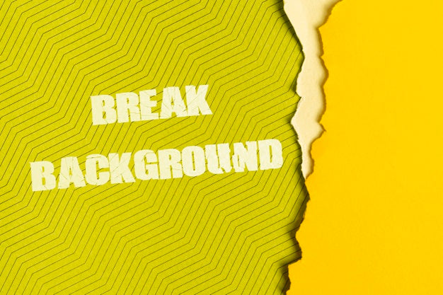 Break Background Message On Cardboard Psd