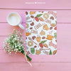 Breakfast Mockup With Coffee And Flowers Psd