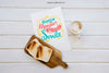 Breakfast Mockup With Toast And Coffee Psd