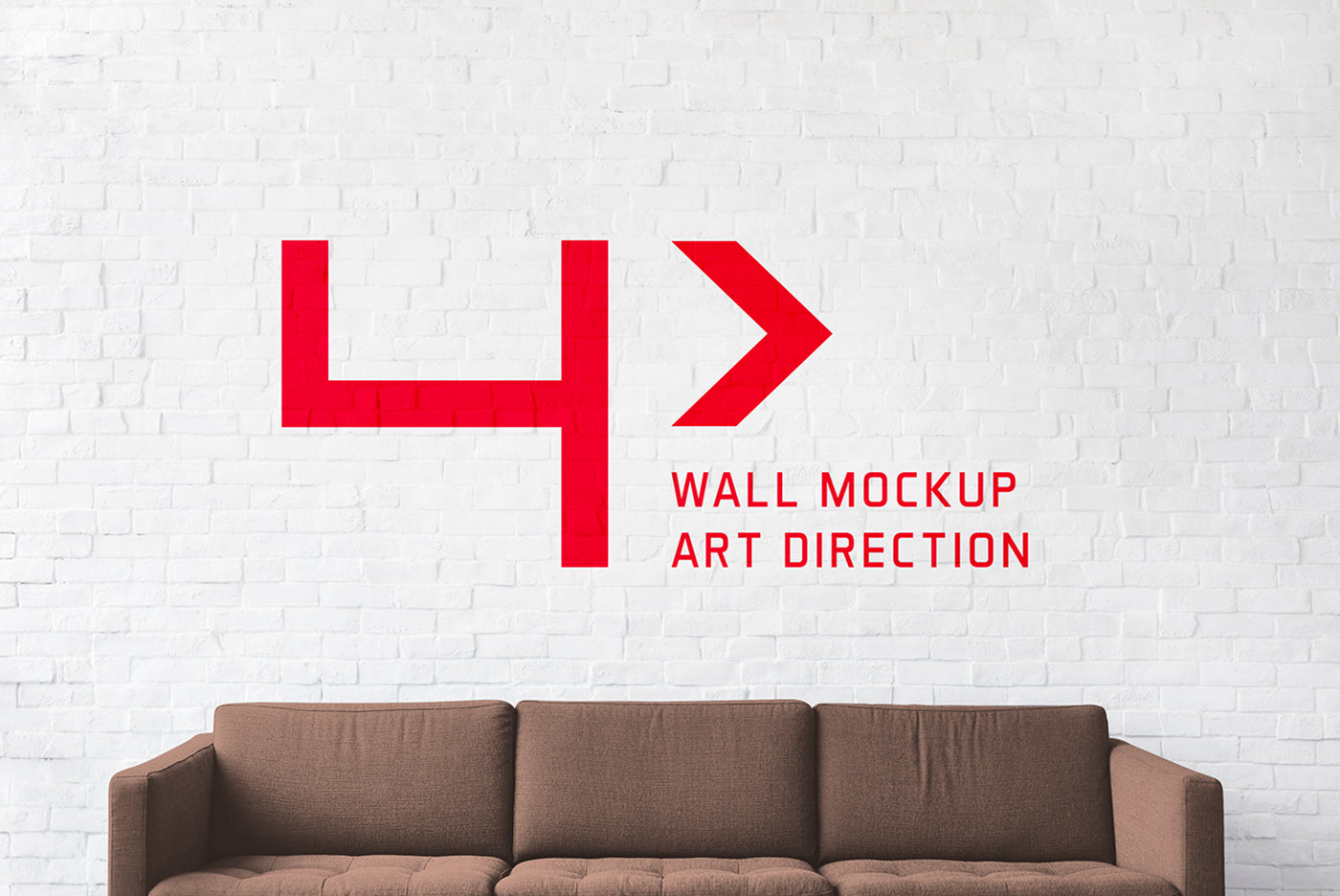 Brick Wall Mockup