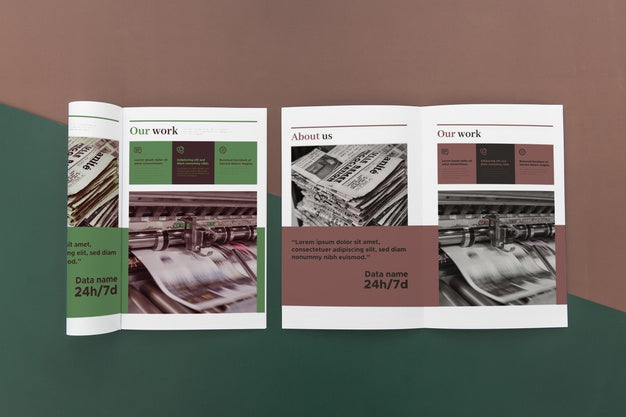 Brochure Concept Mock-Up Psd