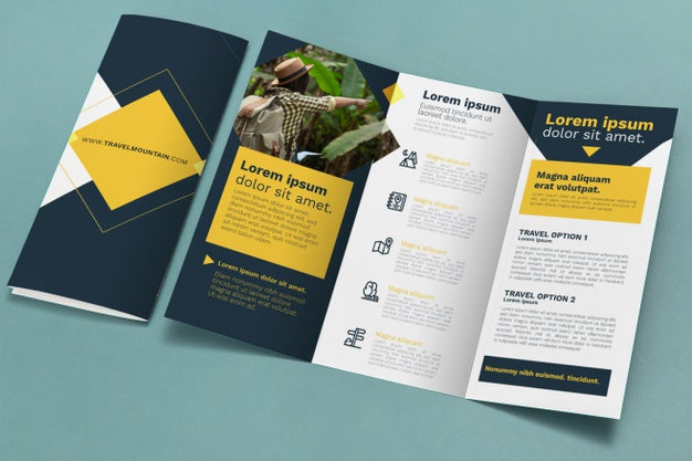 Brochure Concept Mock-Up Psd