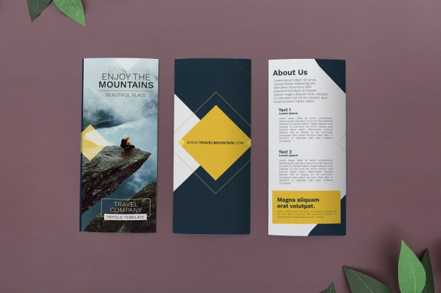 Brochure Concept Mock-Up Psd