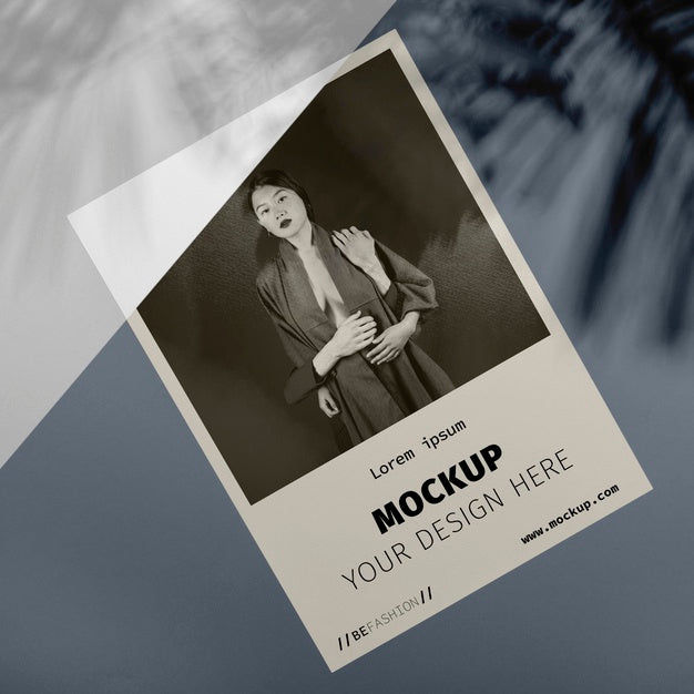 Brochure Shadow Overlay Mock Up Psd