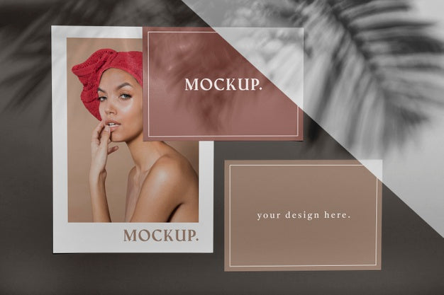Brochure Shadow Overlay Mock Up Psd