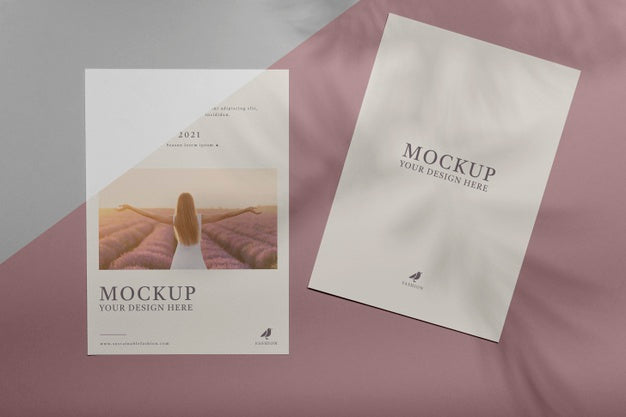 Brochure Shadow Overlay Psd