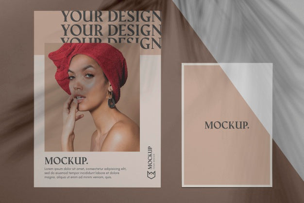 Brochure Shadow Overlay Psd