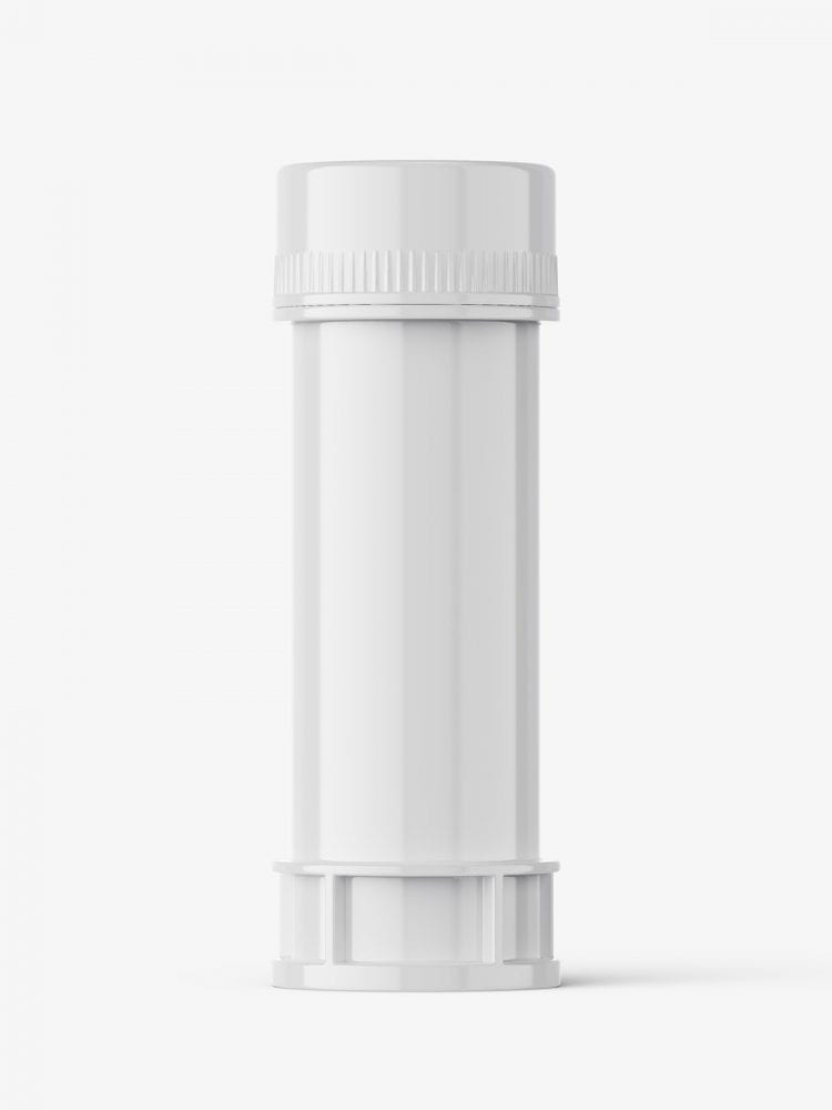 Bubble Soap Bottle Mockup