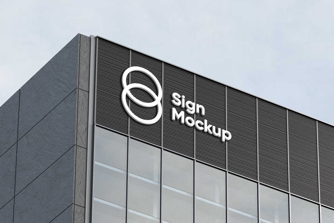 Building Sign Mockup