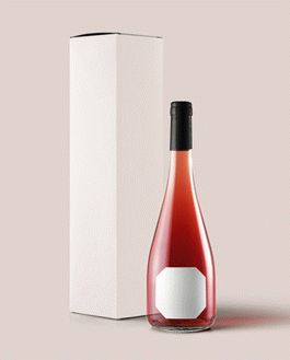 Burgundy Pink Bottle Mockups