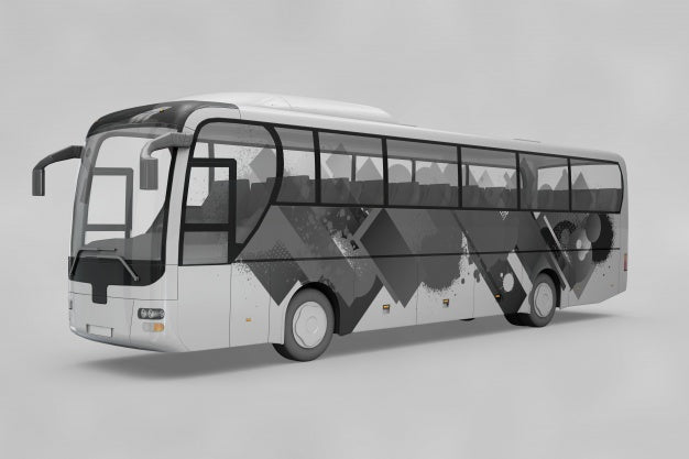 Bus Mockup Psd