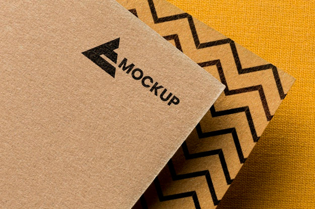 Business Branding On Card Mock-Up Composition Psd