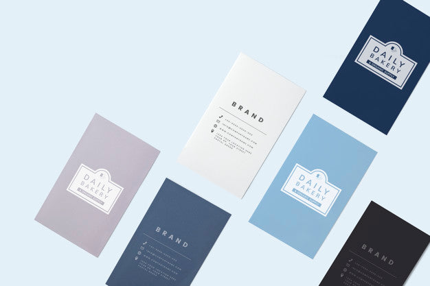 Business Card And Name Card Mockup Psd