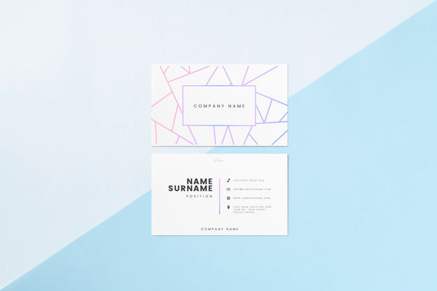 Business Card And Name Card Mockup Psd