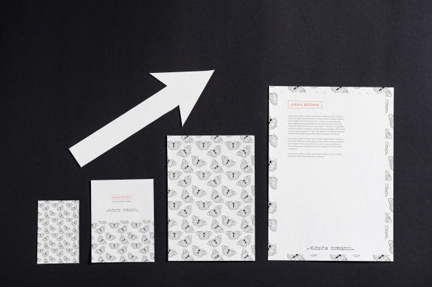 Business Card And Stationery Mockup Psd