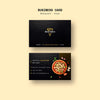 Business Card For Pizza Restaurant Psd