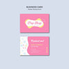 Business Card For Pop Candy Shop Design Psd