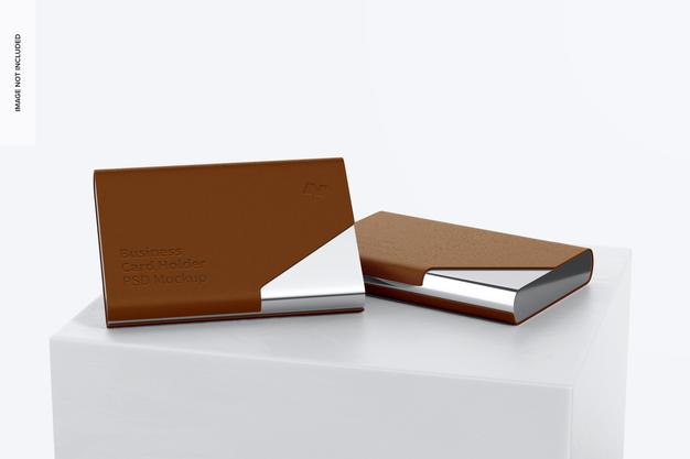 Business Card Holder Mockup Psd