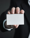 Business Card In Hand Mockup Psd