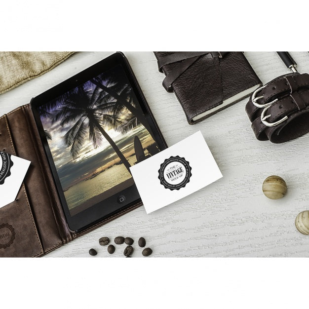 Business Card Mock Up Design Psd