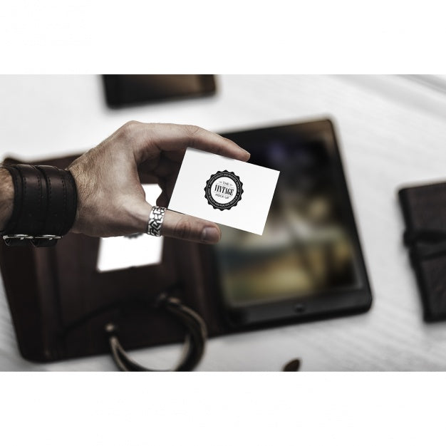 Business Card Mock Up Design Psd