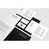Business Card Mock Up With Brochures Psd