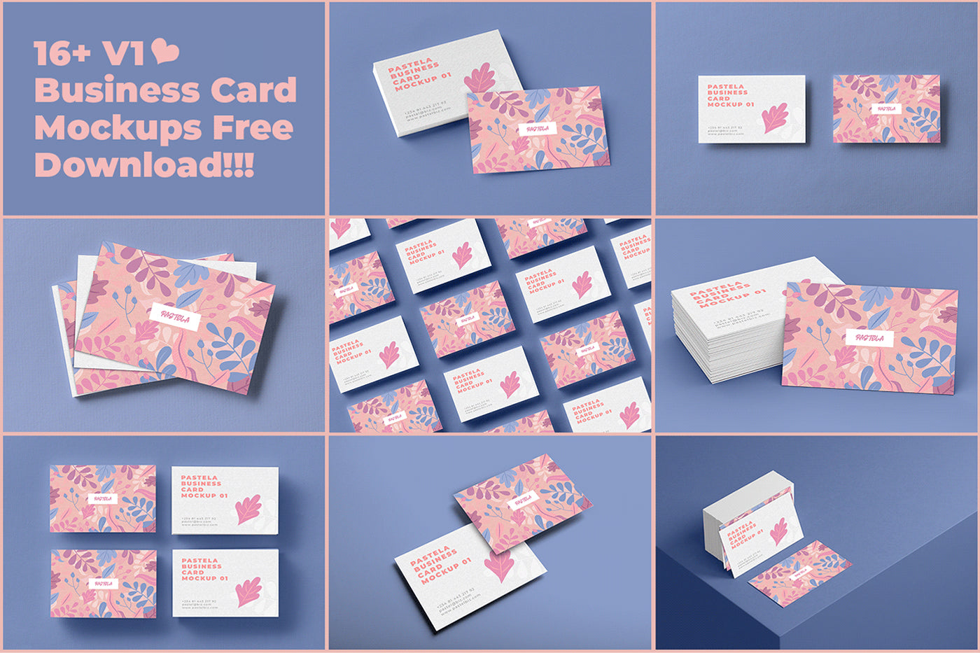 Business Card Mockup Collection