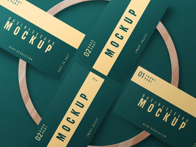 Business Card Mockup Design Psd Psd