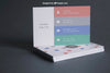 Business Card Mockup On Stack Psd