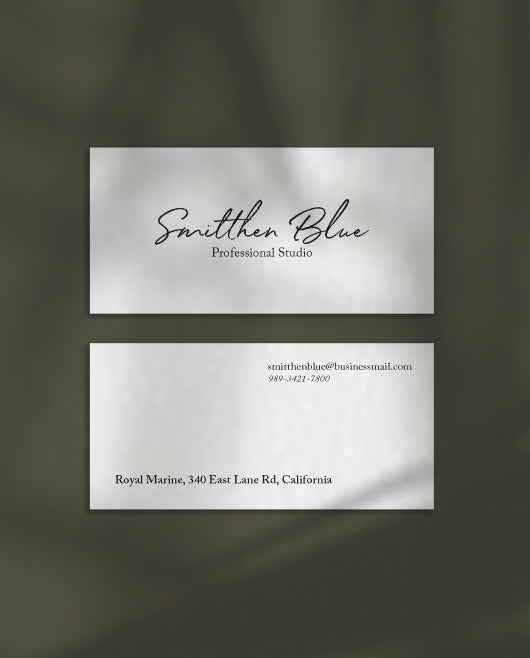 Business Card Mockup Psd Template