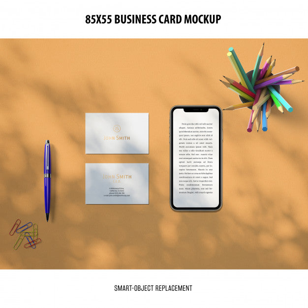 Business Card Mockup Psd