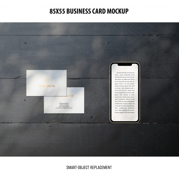 Business Card Mockup Psd