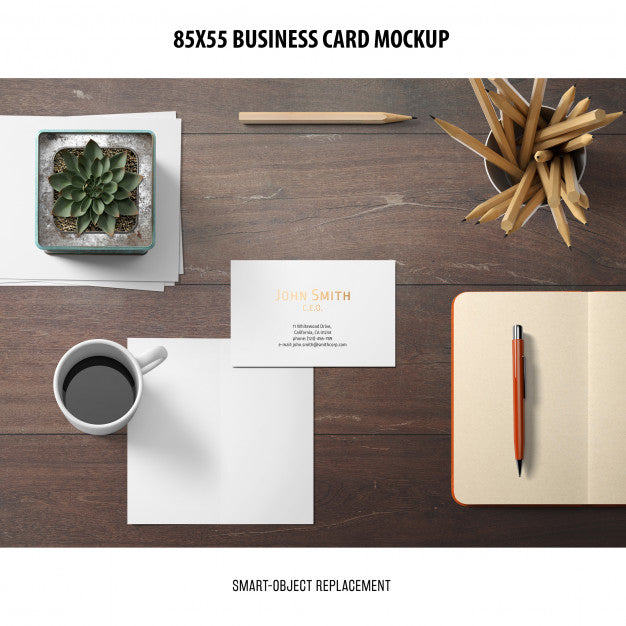 Business Card Mockup Psd