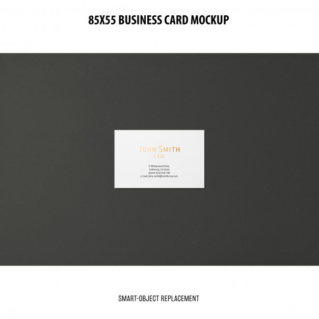 Business Card Mockup Psd