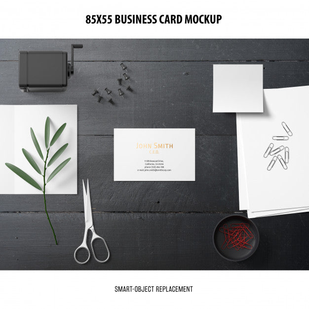 Business Card Mockup Psd